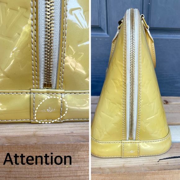 Authentic LOUIS VUITTON ALMA Venis pm handbag - Picture 11 of 17